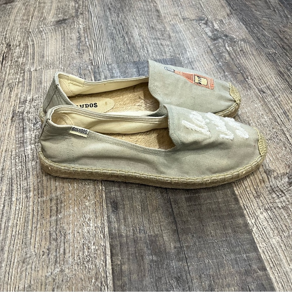 Soludos La Vie En Rosé Smoking Platform Espadrille Shoes - Picture 4 of 6